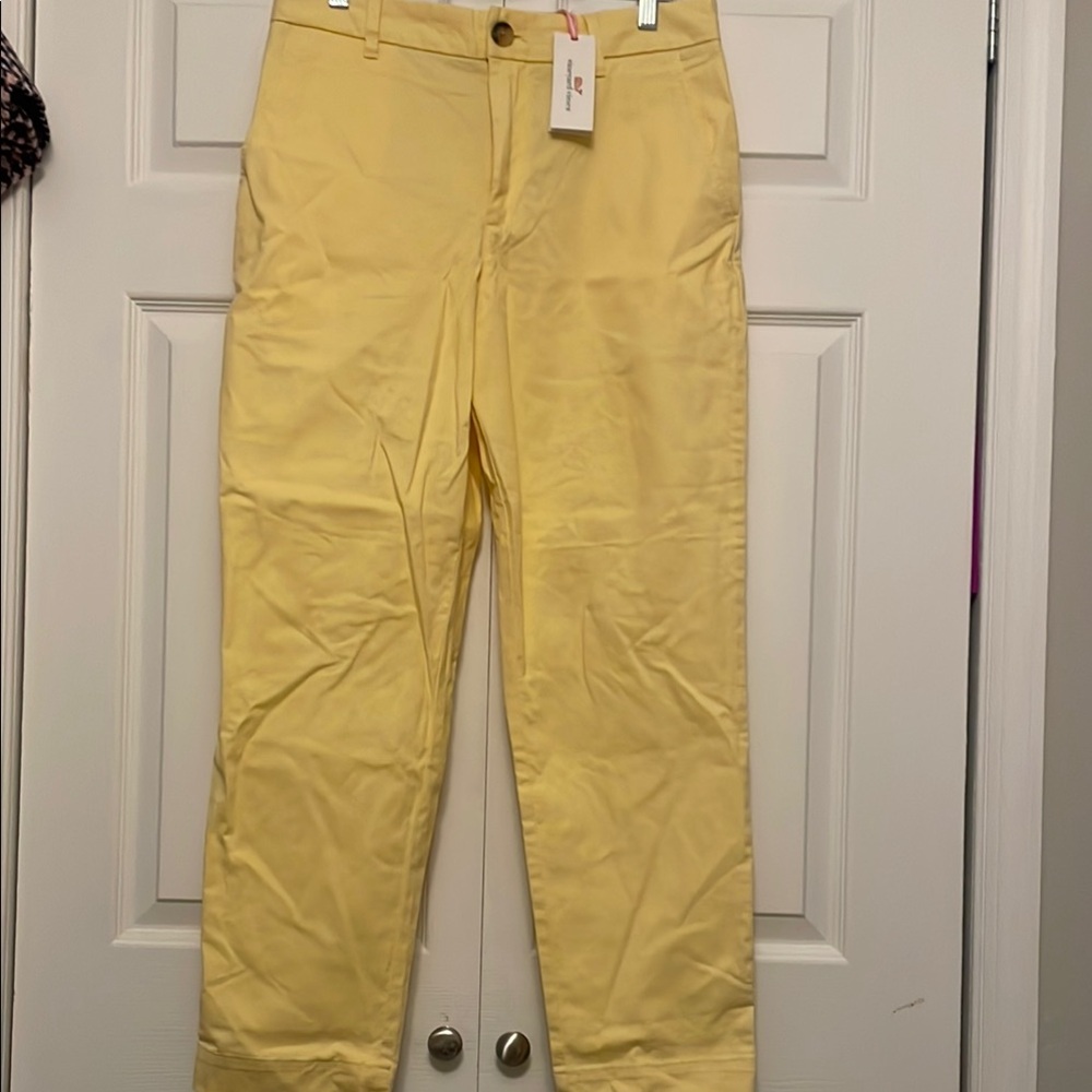 Vineyard Vines Yellow Chino Pants